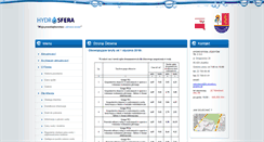 Desktop Screenshot of hydrosfera-jozefow.pl