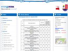 Tablet Screenshot of hydrosfera-jozefow.pl